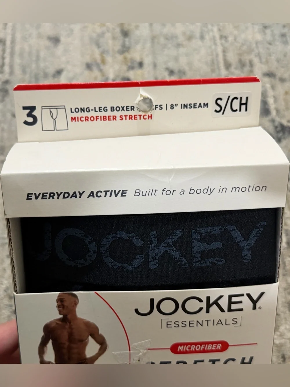 Underwear Jockey Microfiber Stretch Boxer Briefs Size s